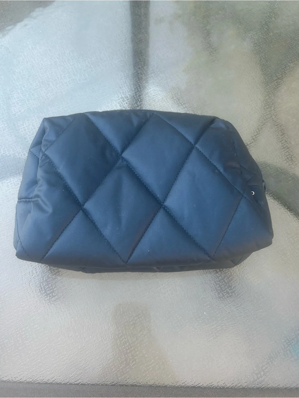 Vera Bradley Quilted Cosmetic Pouch - Blue